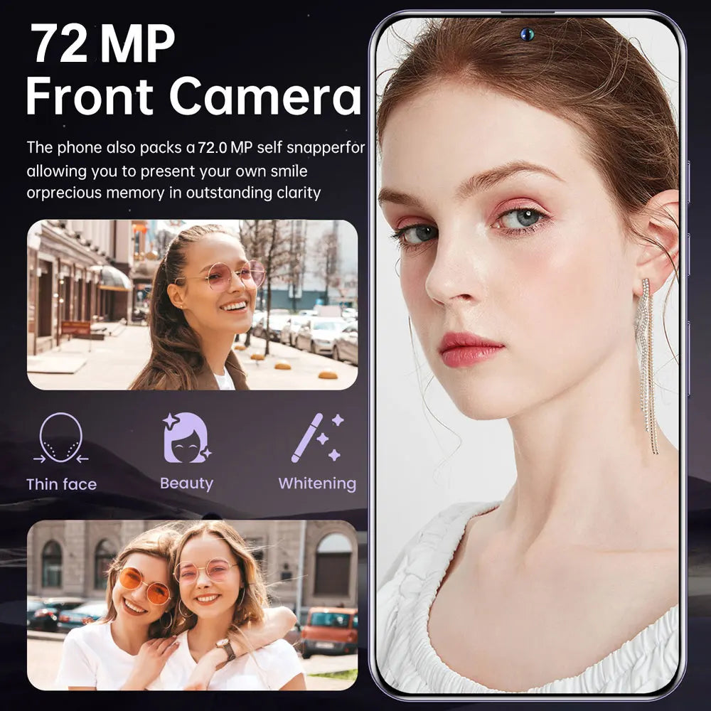 2025 Cellphones S25 Ultra 4G 5G Original 7.3inch Smartphone Dual SIM Cell Phone 7800mAh Android 14 Global Version Mobile Phones