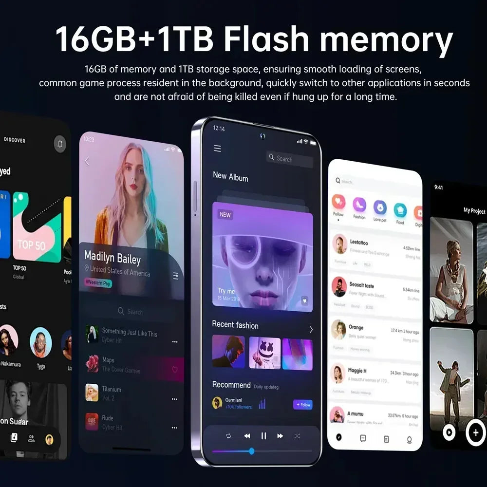 2025 Cellphones S25 Ultra 4G 5G Original 7.3inch Smartphone Dual SIM Cell Phone 7800mAh Android 14 Global Version Mobile Phones